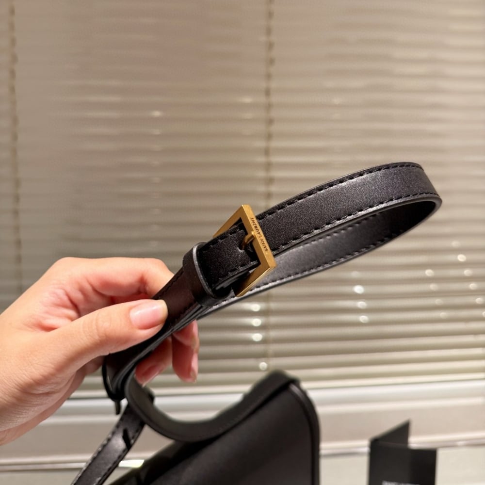 Saint Laurent Solferino Medium Satchel In Box Leather Lining Black 23Cm 6343050Sx0W1000 - Image 4
