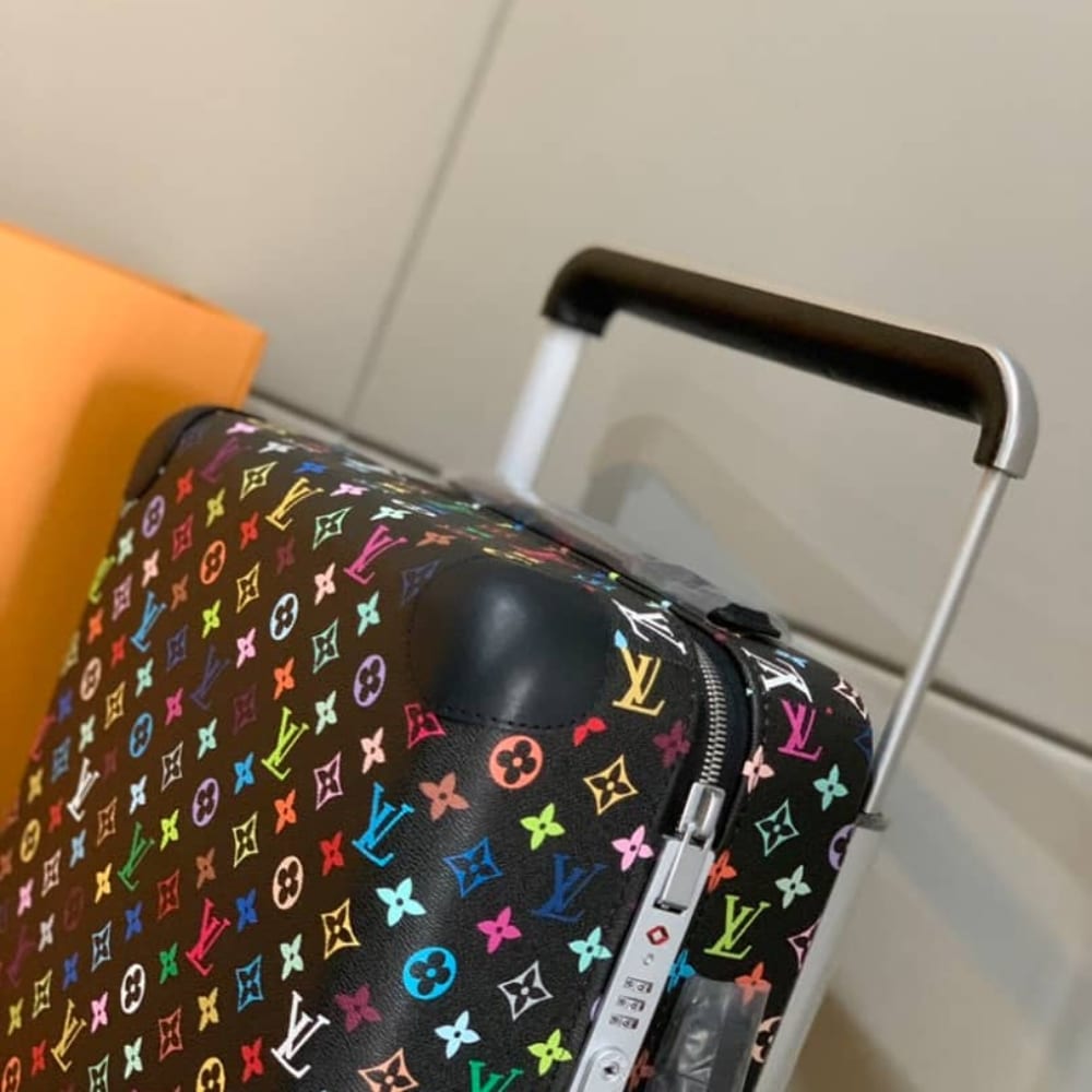 Louis Vuitton X Takashi Murakami Horizon 55 Multicolor Black 55Cm M13787 - Image 5
