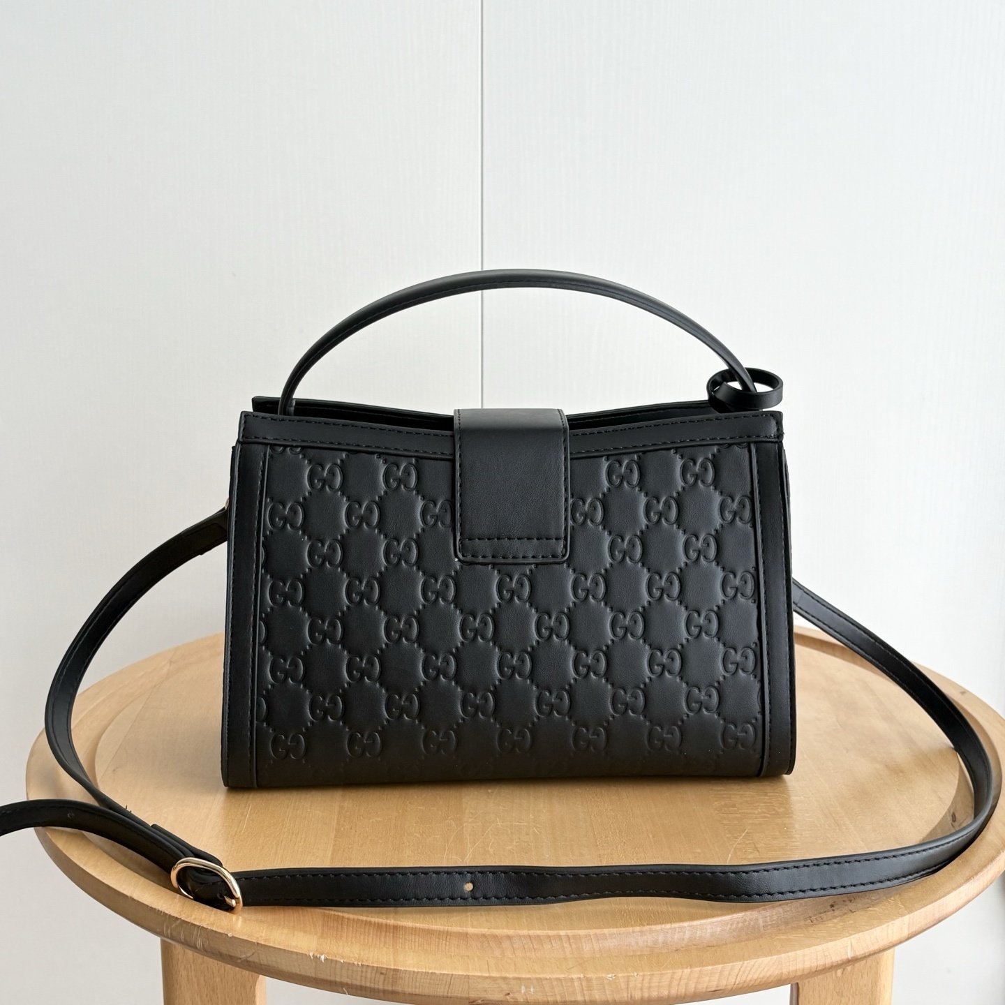 Gucci Padlock Medium Top Handle Bag Black 25Cm 838992 Aafdv 1000 - Image 4