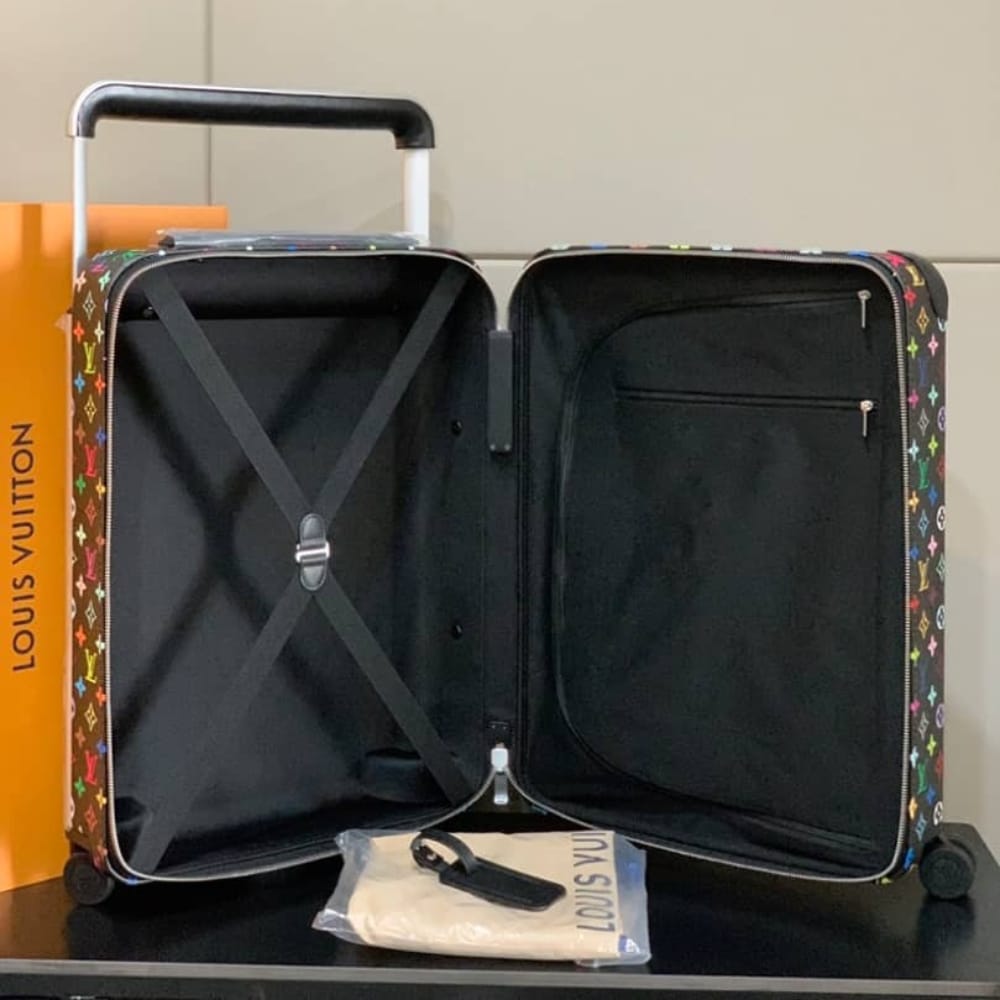 Louis Vuitton X Takashi Murakami Horizon 55 Multicolor Black 55Cm M13787 - Image 6