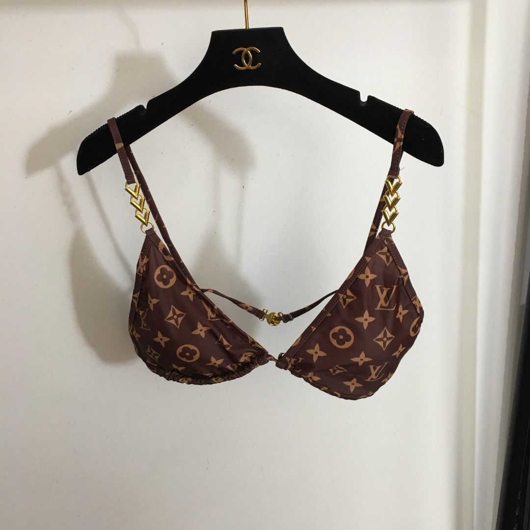 Louis Vuitton Monogram Bikini Set Brown 1AC6AU - Image 4