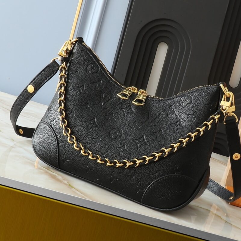 Alternative view of Louis Vuitton Boulogne Monogram Empreinte Leather Black 29Cm M12930