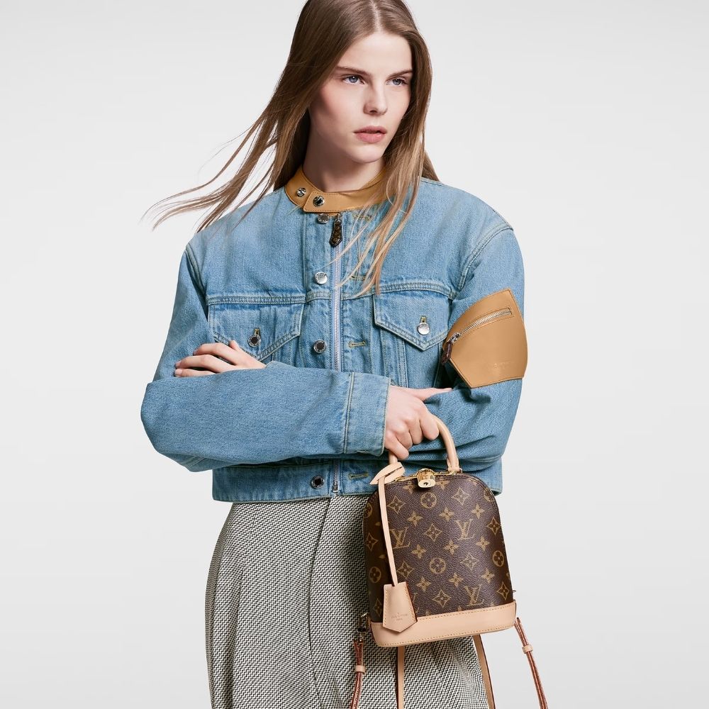 Louis Vuitton Alma Backpack Monogram Canvas 20Cm M47132 - Image 10