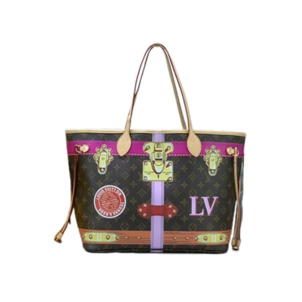 Louis Vuitton Neverfull MM Tote Bag Trompe L’Oeil Monogram 32Cm
