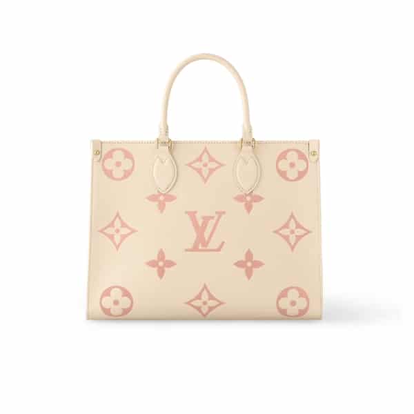 Louis Vuitton Onthego Bag Pink 41Cm