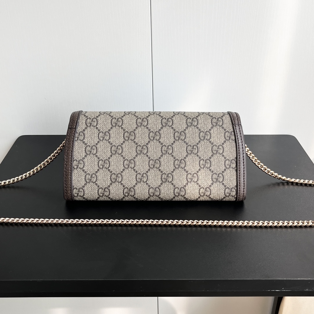 Gucci Blondie Continental Chain Wallet Beige 21Cm 725215 K9Gsg 8358 - Image 4