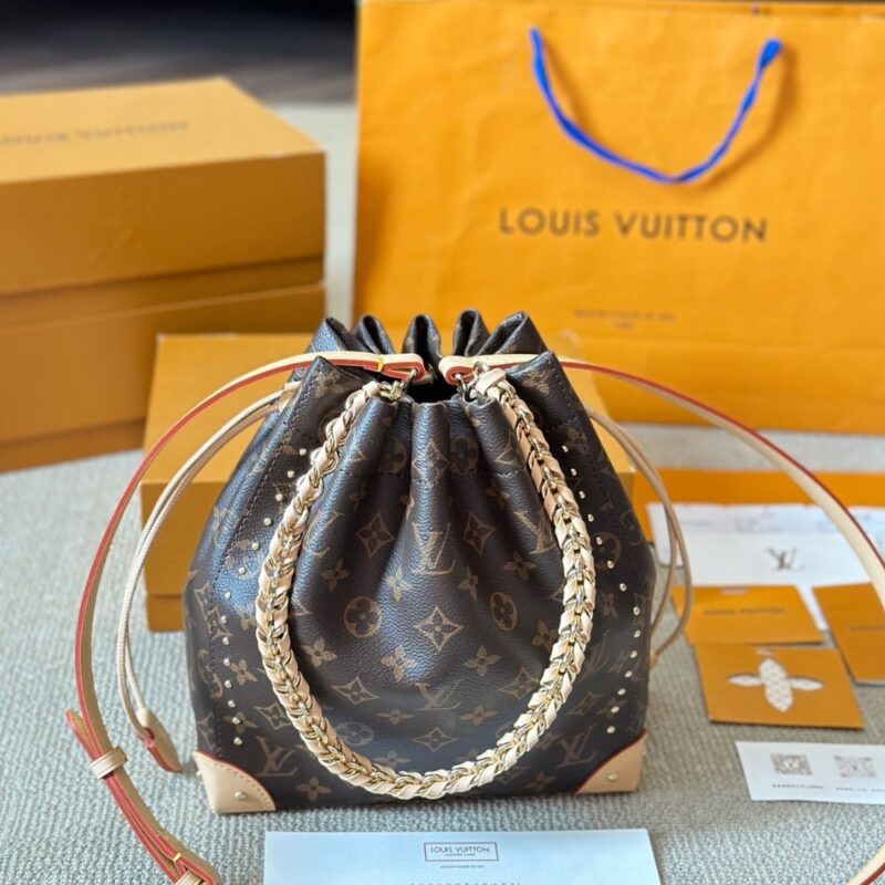 Alternative view of Louis Vuitton Noé Trunk PM Bag Monogram Brown 20Cm