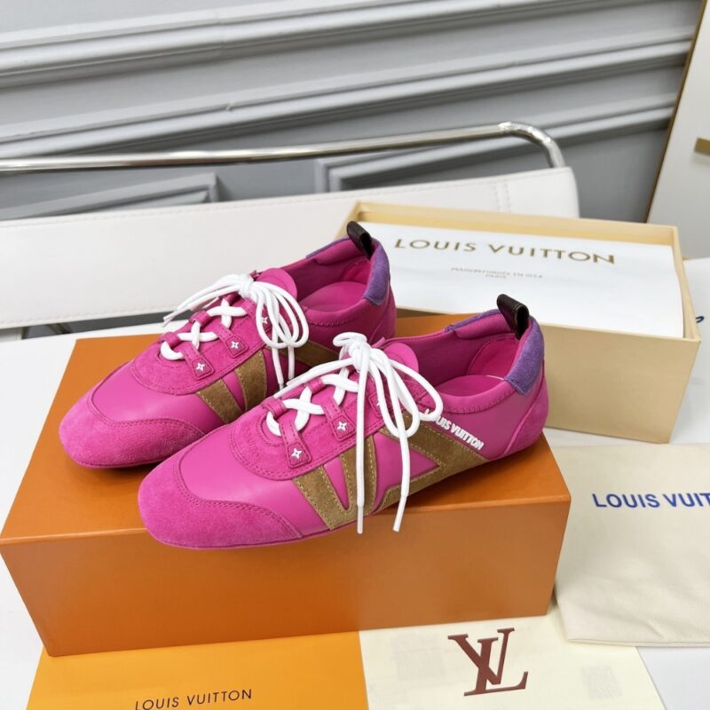 Alternative view of Louis Vuitton Lv Sneakerina Fuchsia Pink 1Ahnee