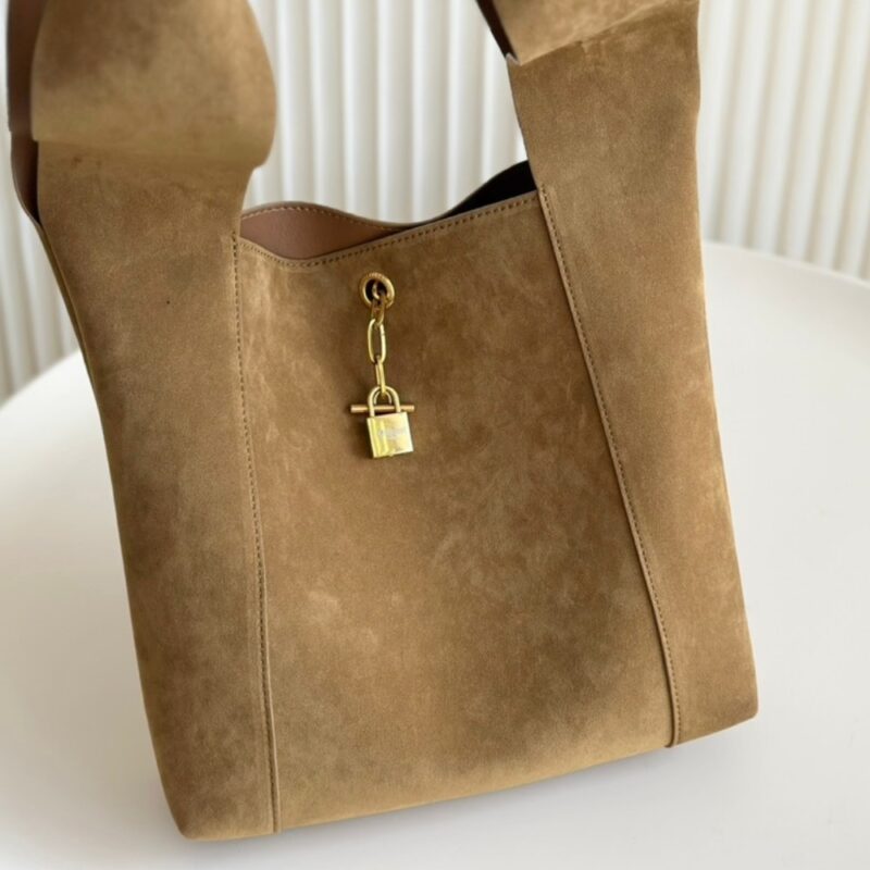 Alternative view of Saint Laurent Tanger In Suede Biscuit Brown 28Cm 773686Aac2F9851