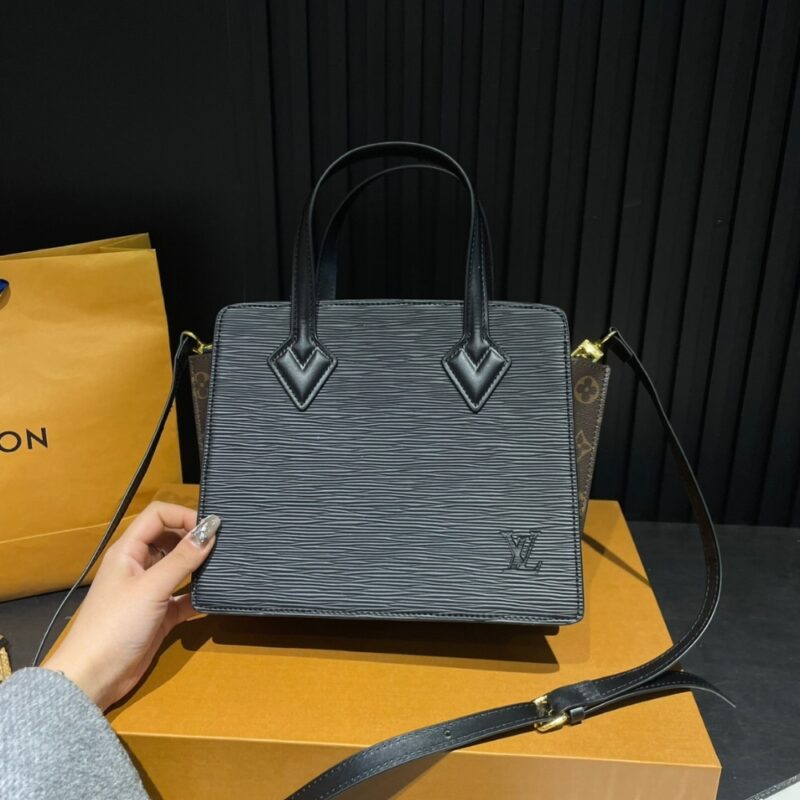 Alternative view of Louis Vuitton Varenne Epi And Monogram Black 25Cm M11789