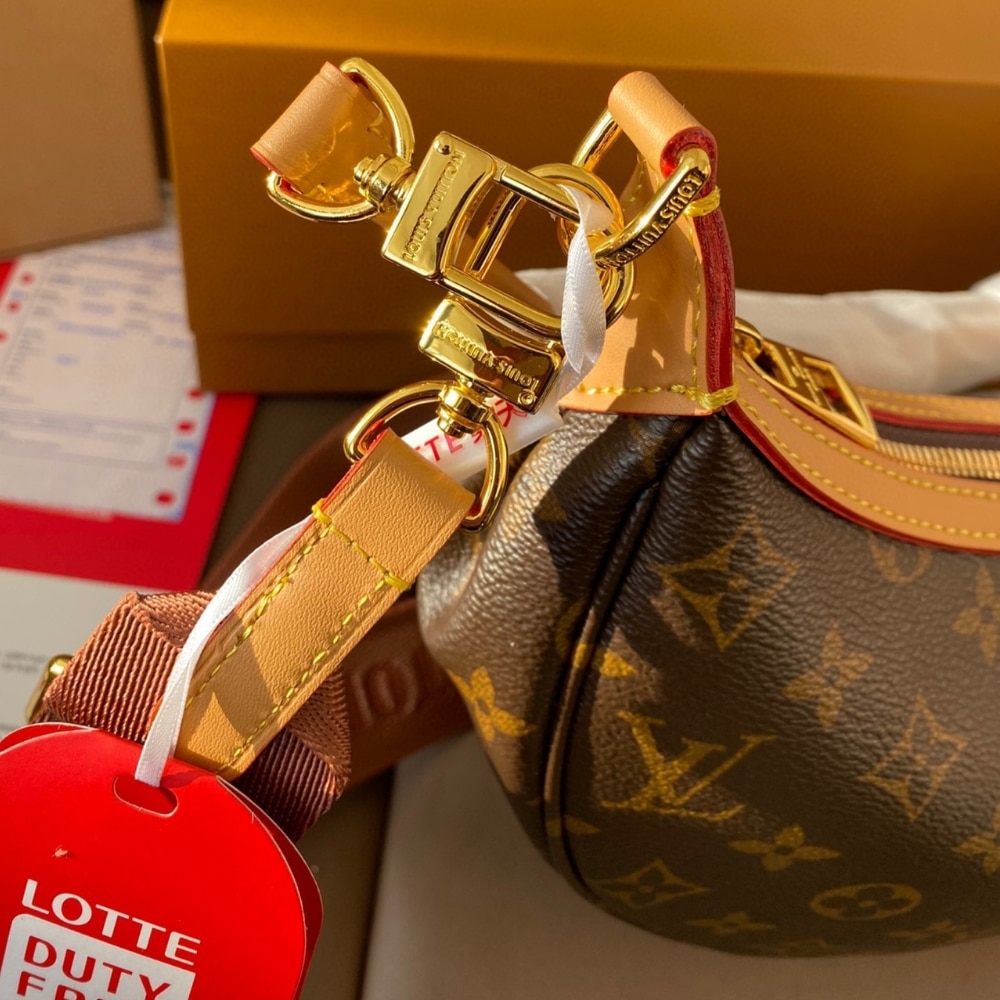Louis Vuitton Looping Bag Monogram Brown 28Cm M12939 - Image 4