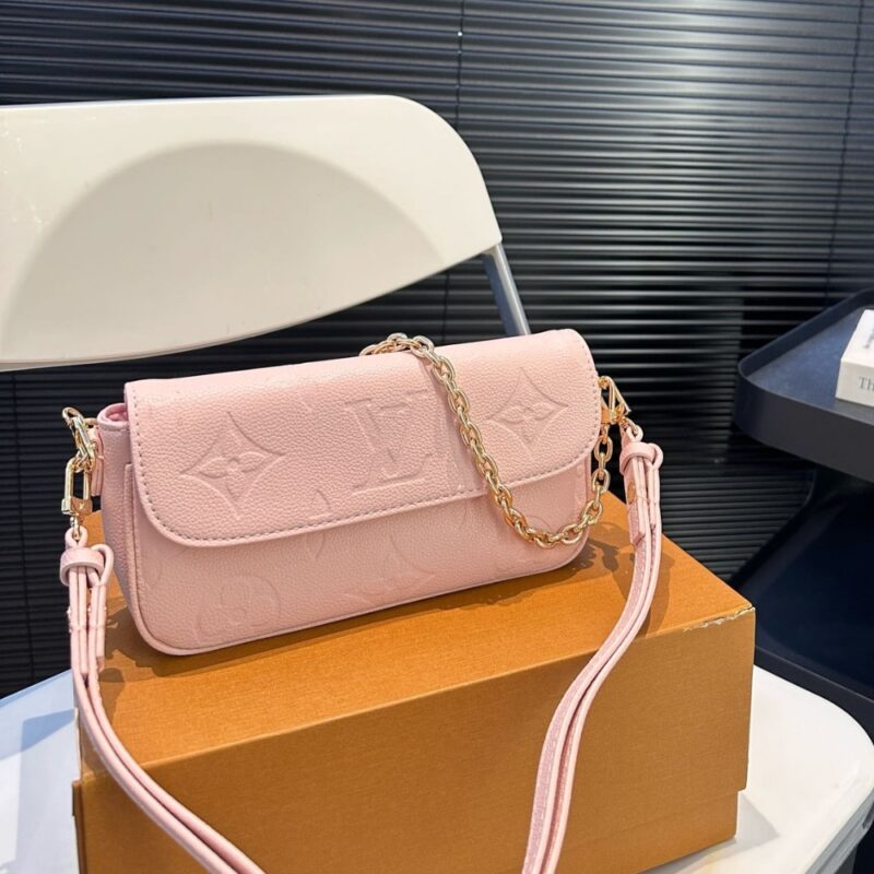 Alternative view of Louis Vuitton Wallet On Chain Monogram Pink 22Cm