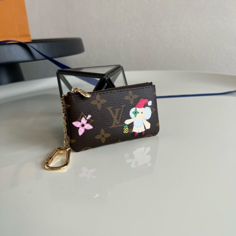 Alternative view of Louis Vuitton Key Pouch Candy Red 12Cm M12217