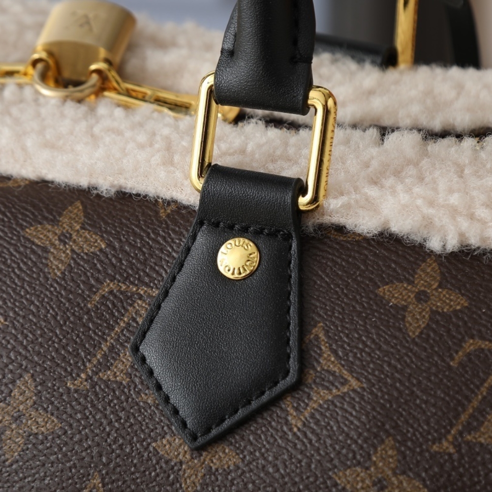 Louis Vuitton Speedy Soft 30 Teddy Monogram Brown 30Cm M26326 - Image 7