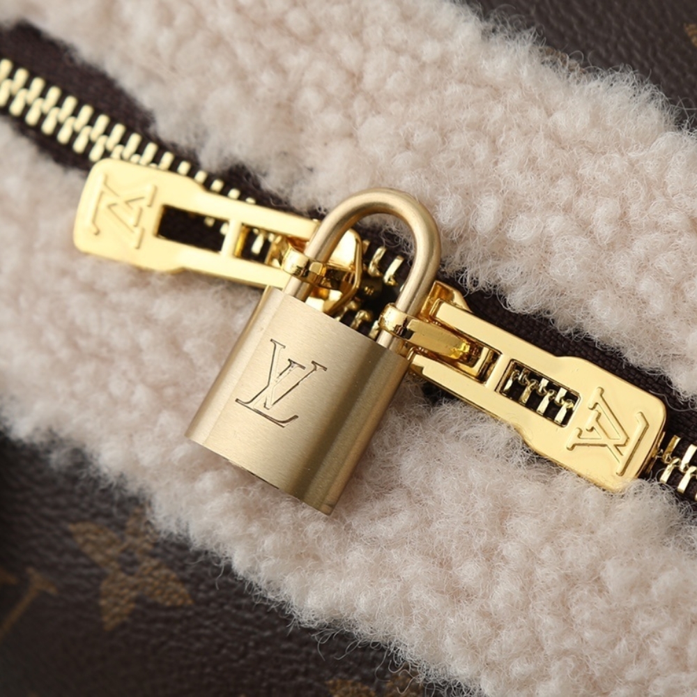 Louis Vuitton Speedy Soft 30 Teddy Monogram Brown 30Cm M26326 - Image 6