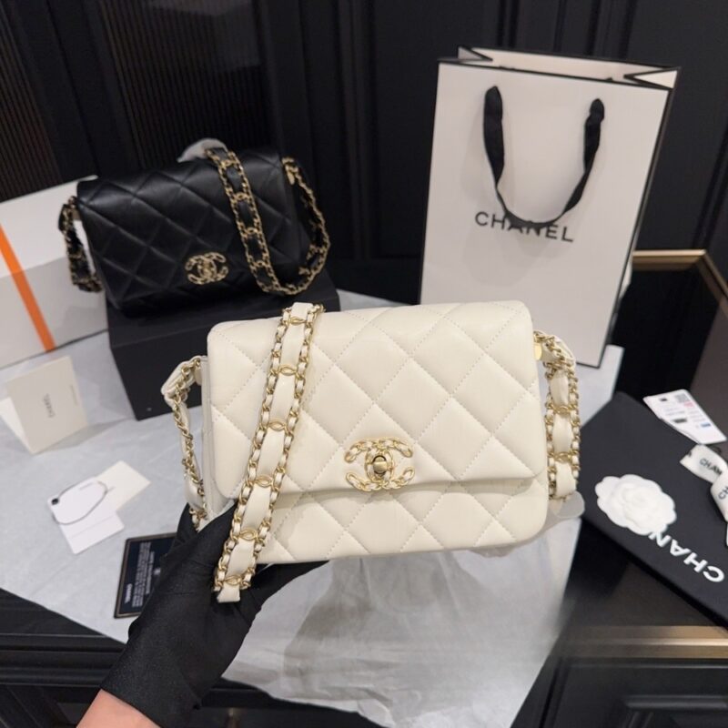 Alternative view of Chanel Mini Flap Bag And Gold Hardware Light Beige 20Cm