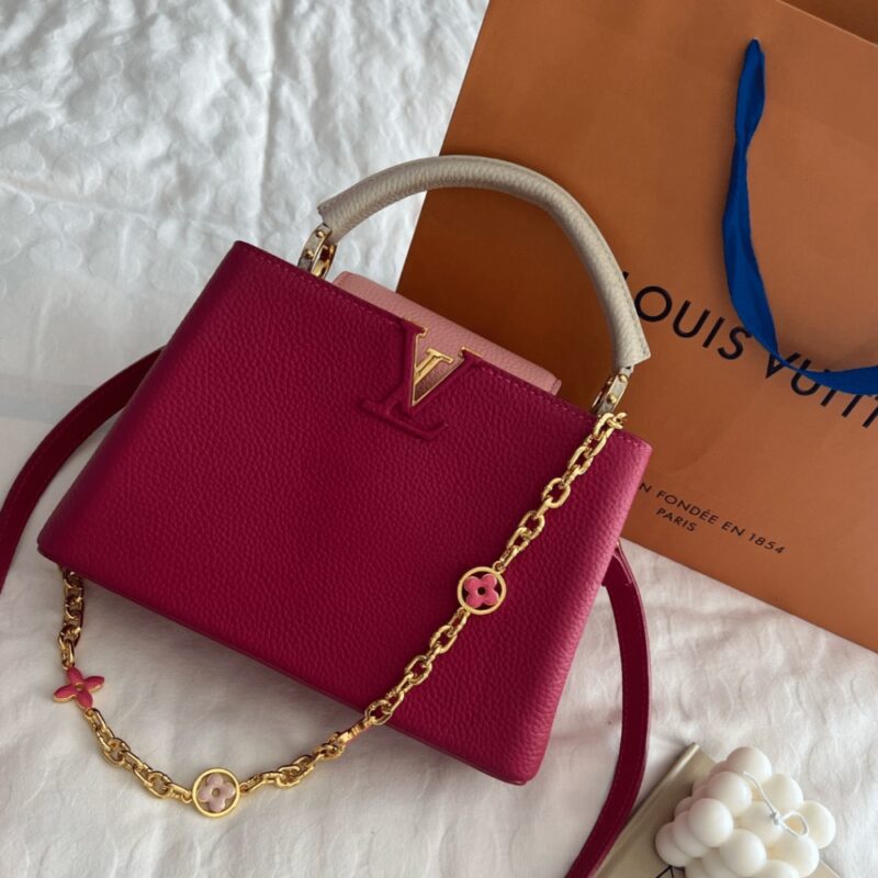 Alternative view of Louis Vuitton Capucines BB Bag Dark Pink 27Cm M20845