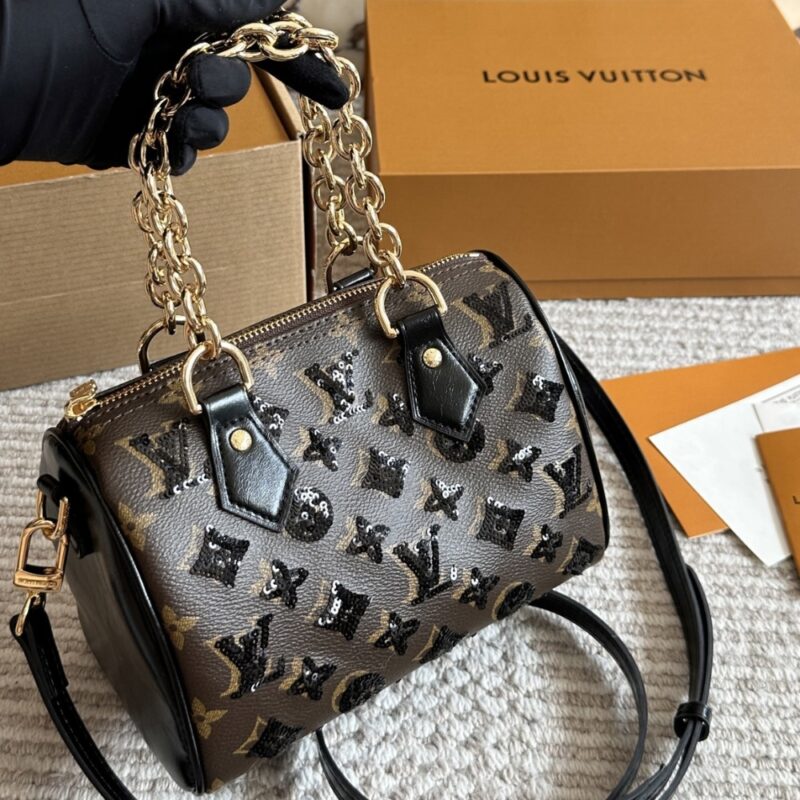 Alternative view of Louis Vuitton Speedy Bandouliere 20 Monogram Canvas Brown 20Cm M26314