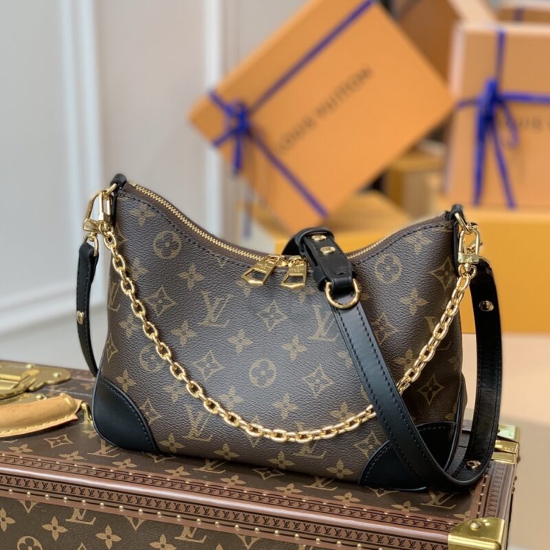Alternative view of [Super Vip 1:1] Louis Vuitton Boulogne PM Monogram Black 26Cm M45831