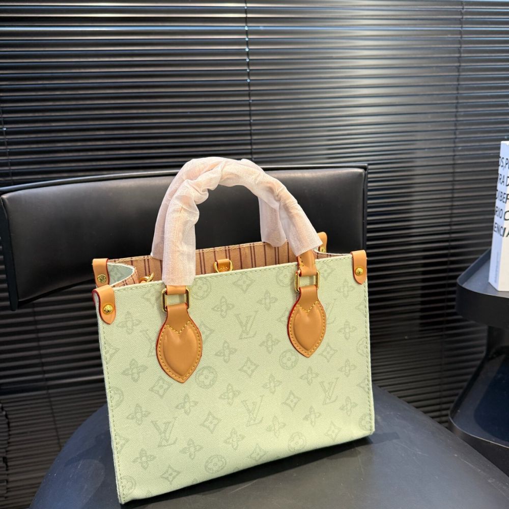 Louis Vuitton Onthego PM Monogram Origine Vert Asnières 25Cm - Image 5