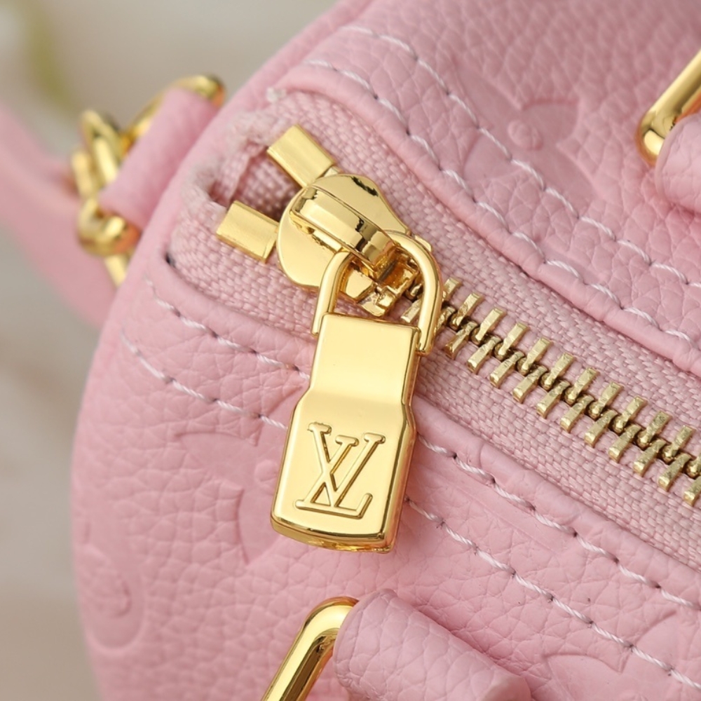 Louis Vuitton Nano Speedy Light Pink 16Cm M27107 - Image 7