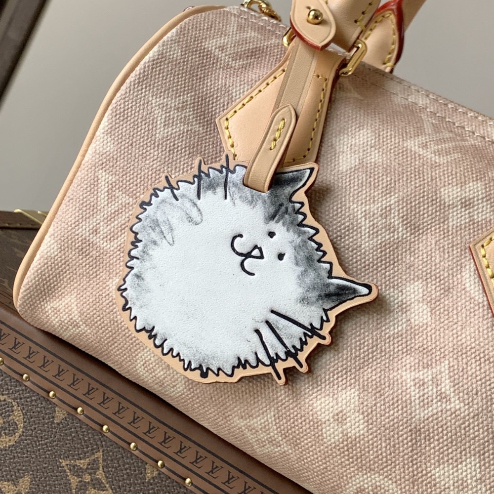 Louis Vuitton Speedy Bandoulière 20 Meowgram Pale Pink 20Cm M15151 - Image 5