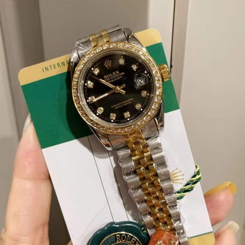 Alternative view of Rolex Lady Datejust Demi Black 31mm 278383RBR 0020