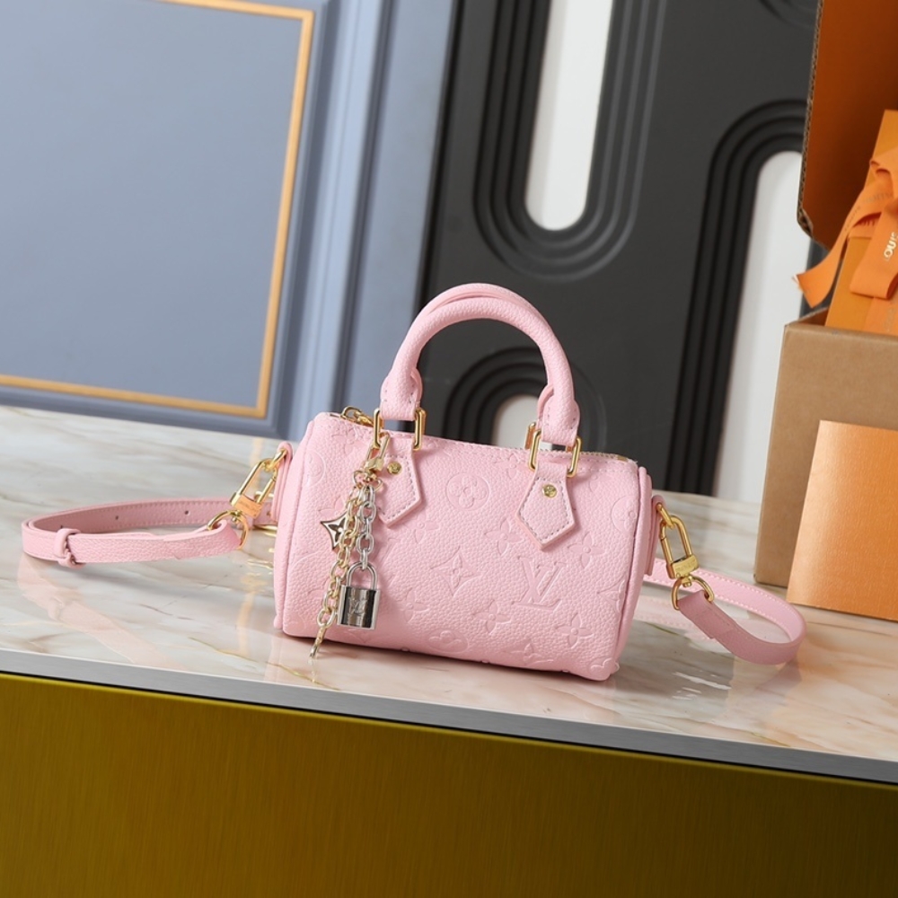 Louis Vuitton Nano Speedy Light Pink 16Cm M27107 - Image 2