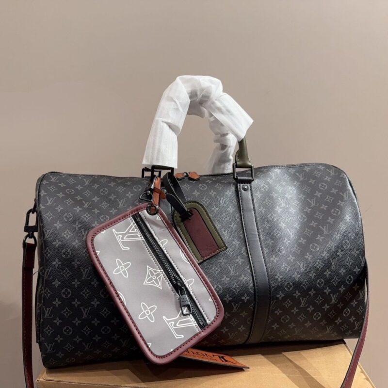 Alternative view of Louis Vuitton Keepall Bandoulière 50 Monogram Canvas Black 50Cm