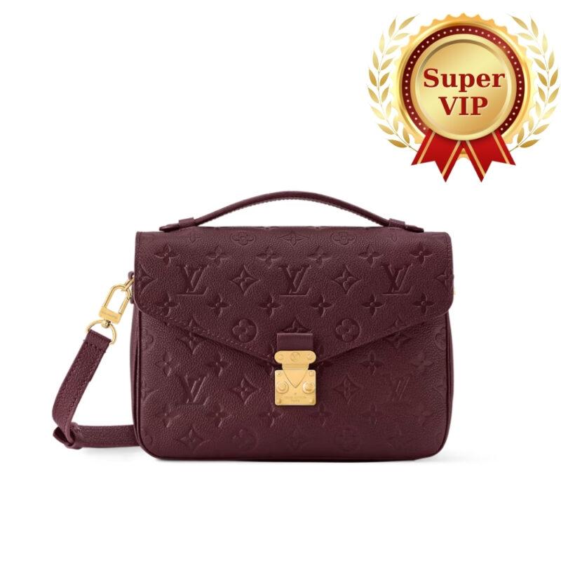 [Super Vip 1:1] Louis Vuitton Pochette Metis MM Grenat 25Cm M25939