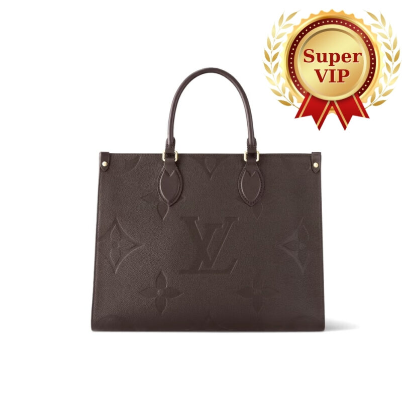 [Super Vip 1:1] Louis Vuitton Onthego MM Monogram Wine Red 35Cm M12967