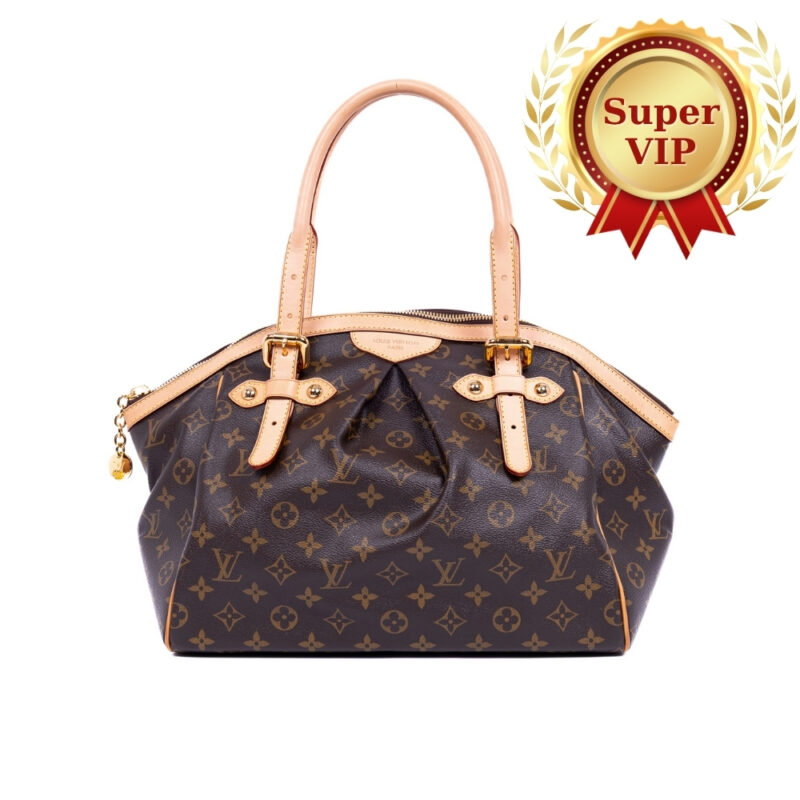 [Super Vip 1:1] Louis Vuitton Lv Monogram Tivoli PM Vintage Bag Brown 32Cm