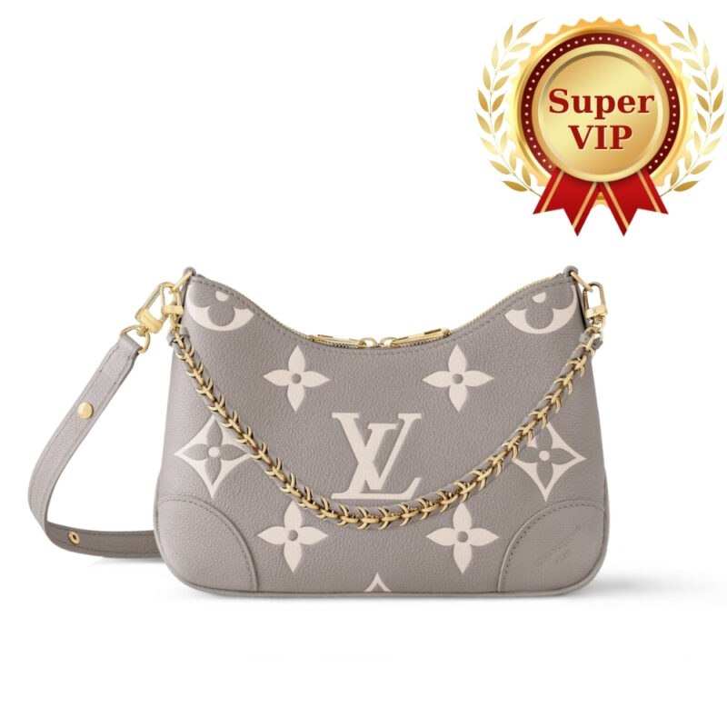 [Super Vip 1:1] Louis Vuitton Boulogne PM Bag Dove Grey 29Cm M13224