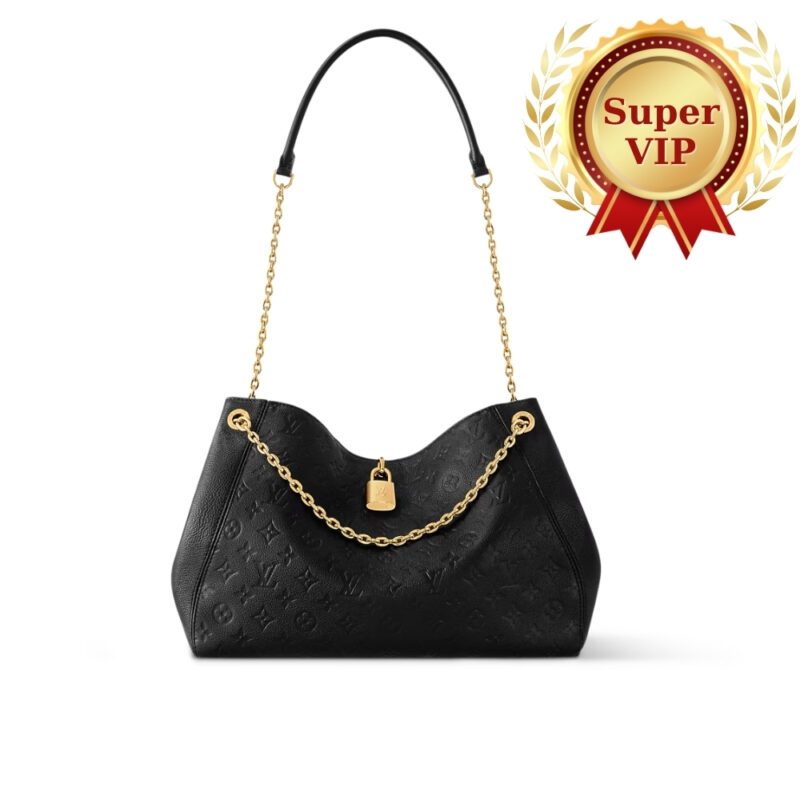 [Super Vip 1:1] Louis Vuitton Anytime MM Bag Black 42Cm M14324