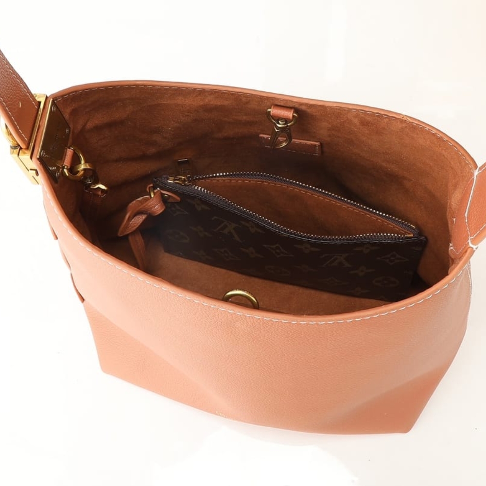 Louis Vuitton Low Key PM Hobo Bag Cognac Brown 28cm M25354 - Image 7