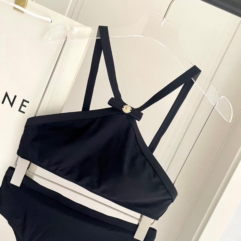 Celine Bikini Set Black - Image 4