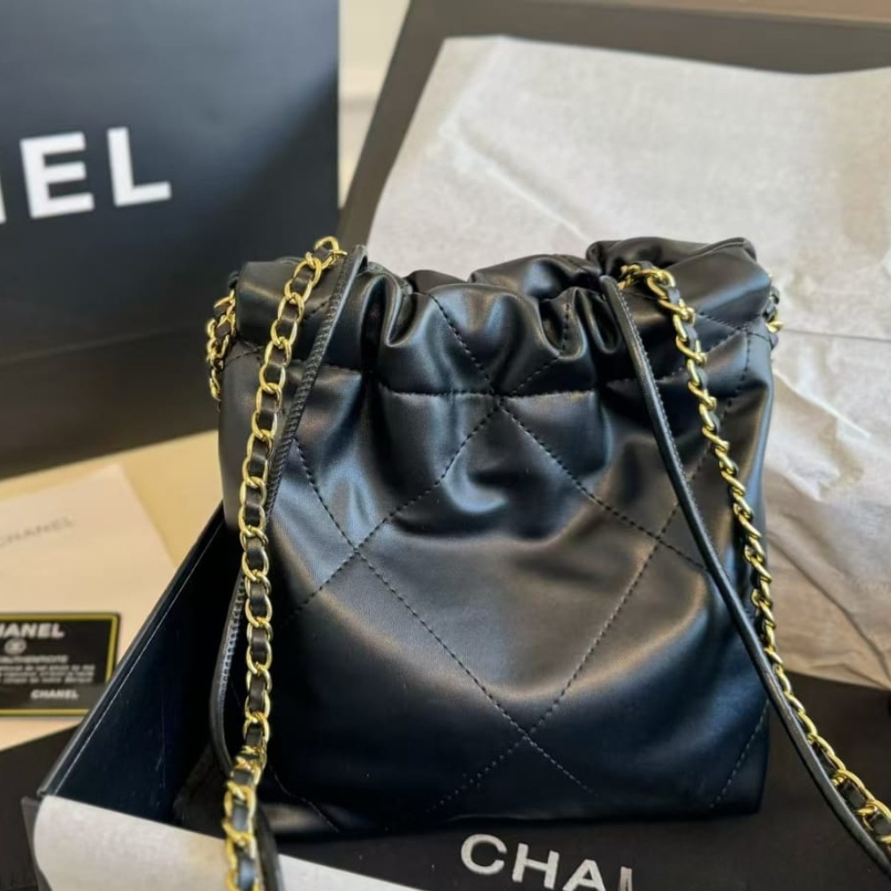 Chanel 22 Mini Handbag Black 23Cm AS3980 B19059 94305 - Image 5
