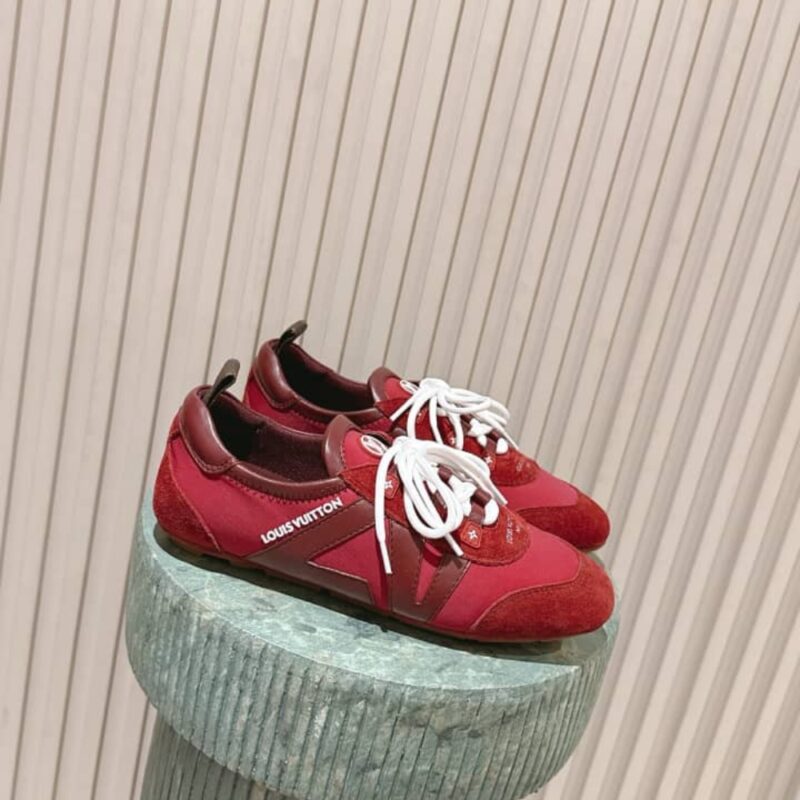 Alternative view of Louis Vuitton LV Sneakerina Bordeaux Red 1AIVJI