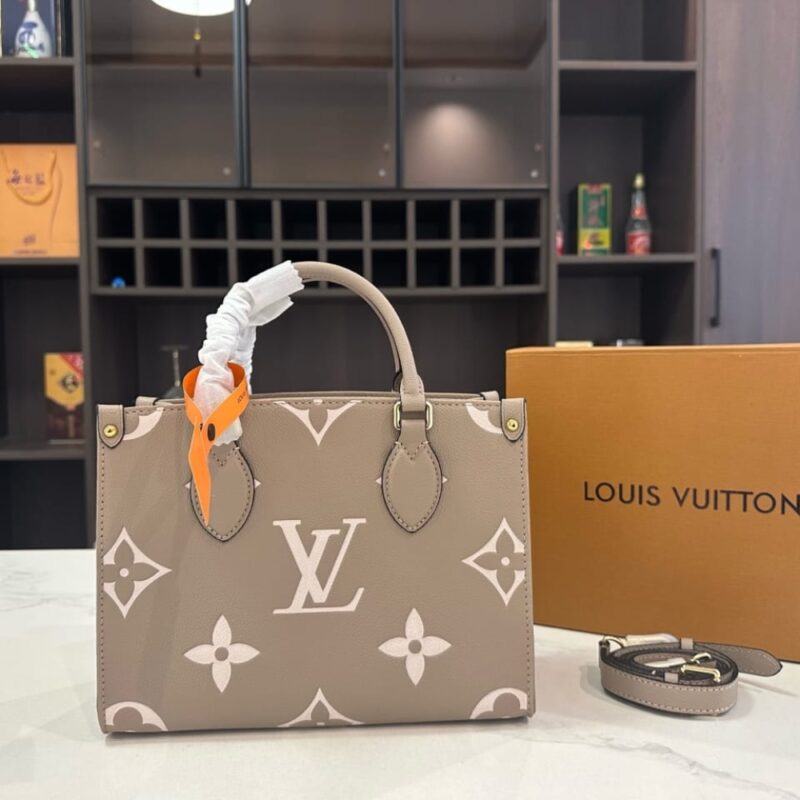 Alternative view of Louis Vuitton Onthego PM Bicolor Monogram Beige 25Cm M45779