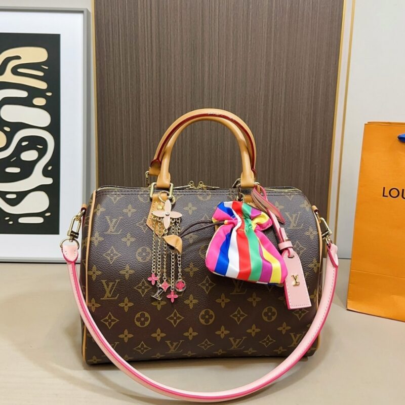 Alternative view of Louis Vuitton Speedy Soft 30 Monogram Canvas Brown 30Cm M26498