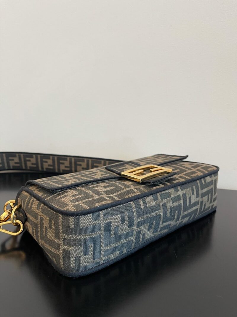 Alternative view of Fendi Baguette Jacquard Ff Fabric Bag 26Cm 8Br600A6V5F17U4