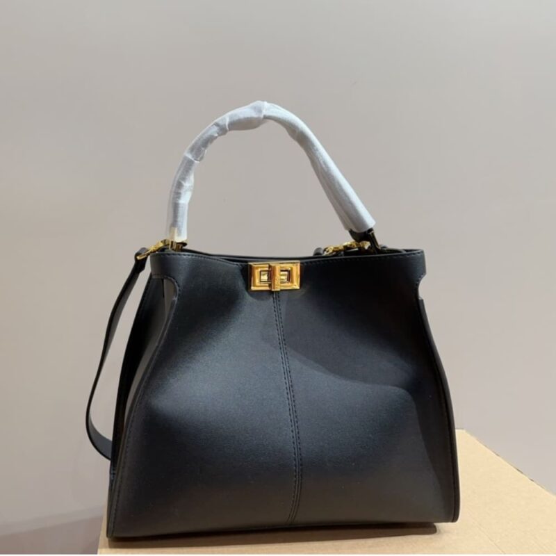 Alternative view of Fendi Peekaboo X Lite Medium Black 29Cm 8Bn310A5E9F19Ph