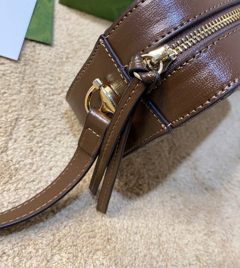 Alternative view of Gucci Horsebit 1955 Small Shoulder Bag Beige 21Cm 760196 92Tcg 8563