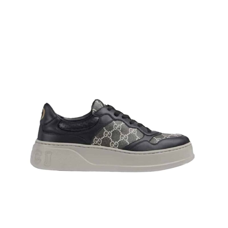 Gucci Men'S Gg Trainer Supreme Canvas Black 669582 Aacod 1072