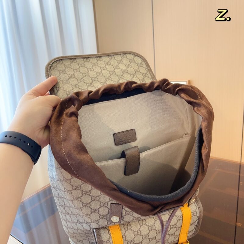 Alternative view of Gucci Soft Gg Supreme Backpack Beige 41Cm 473869 K9Rit 8857