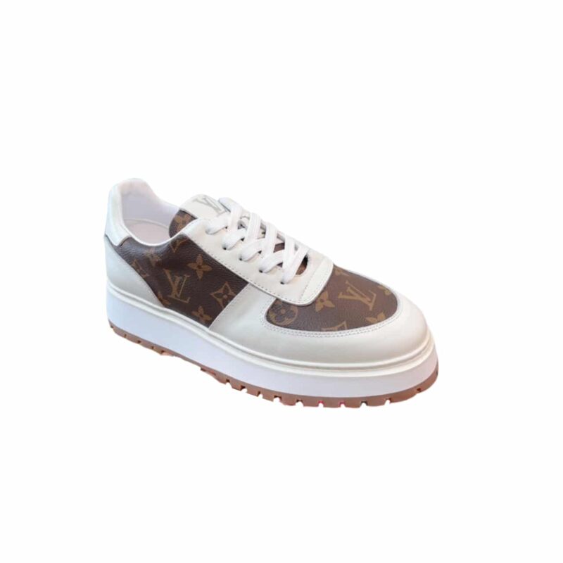 Louis Vuitton Monogram Empreinte Leather White And Brown