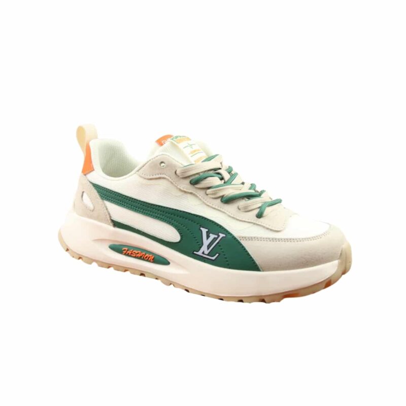 Louis Vuitton Colorblock Men Sneaker Beige