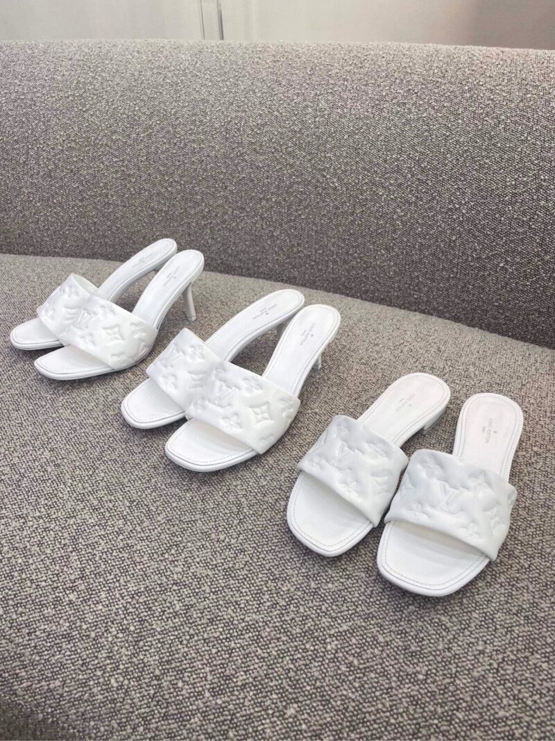 Alternative view of Louis Vuitton Revival Mule White 1A9Oxc