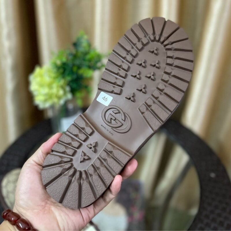 Alternative view of Gucci Gg Slipper Horsebit Canvas Beige 655571 96G60 9762