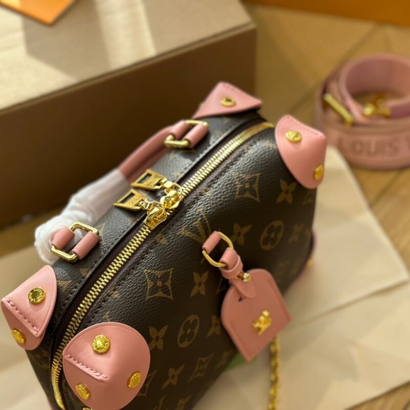 Alternative view of Louis Vuitton Peptite Malle Souple Peach 20Cm M45531